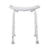 McKesson Aluminum Bath Bench Without Arms or Backrest