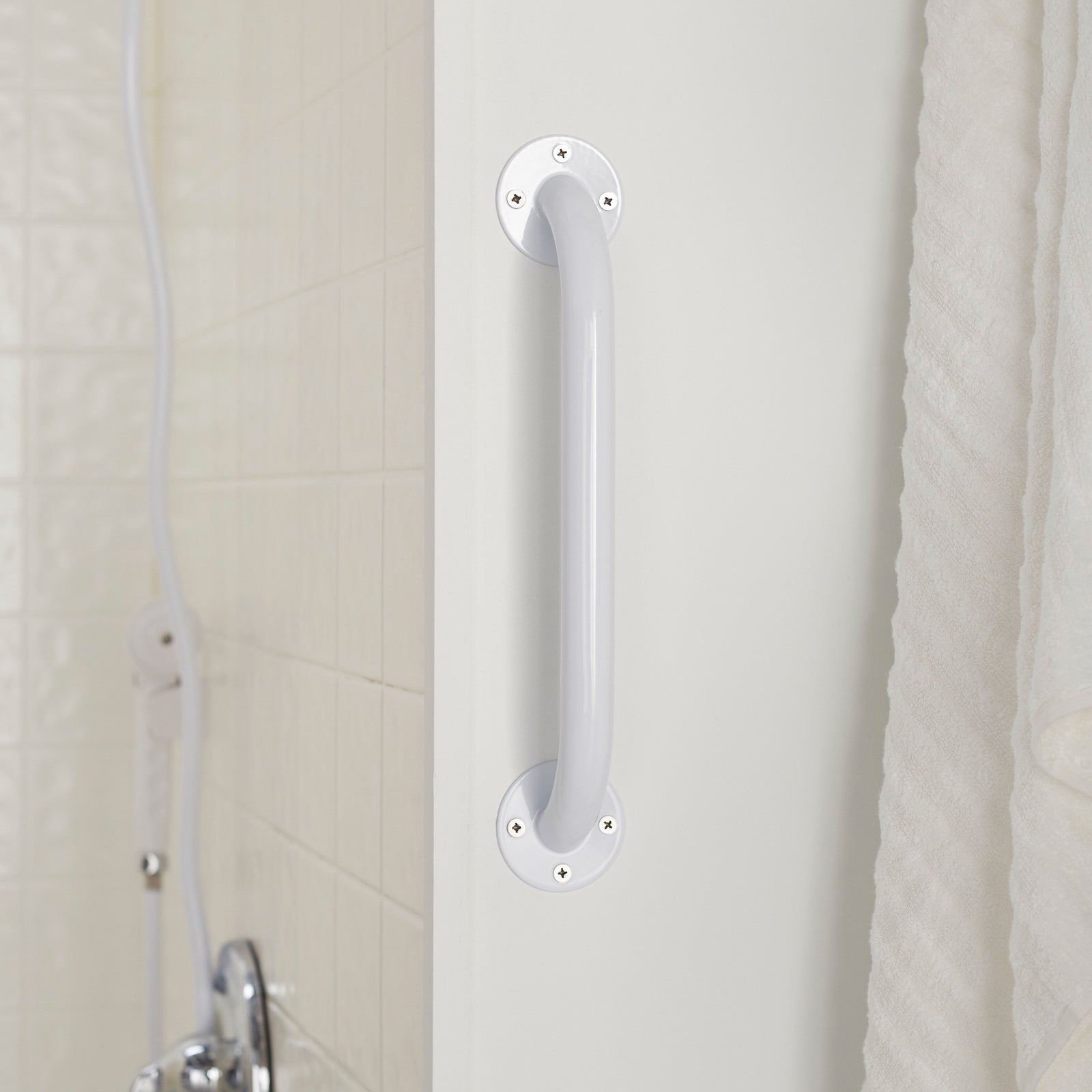 McKesson Wall Grab Bar 12 Inch, White