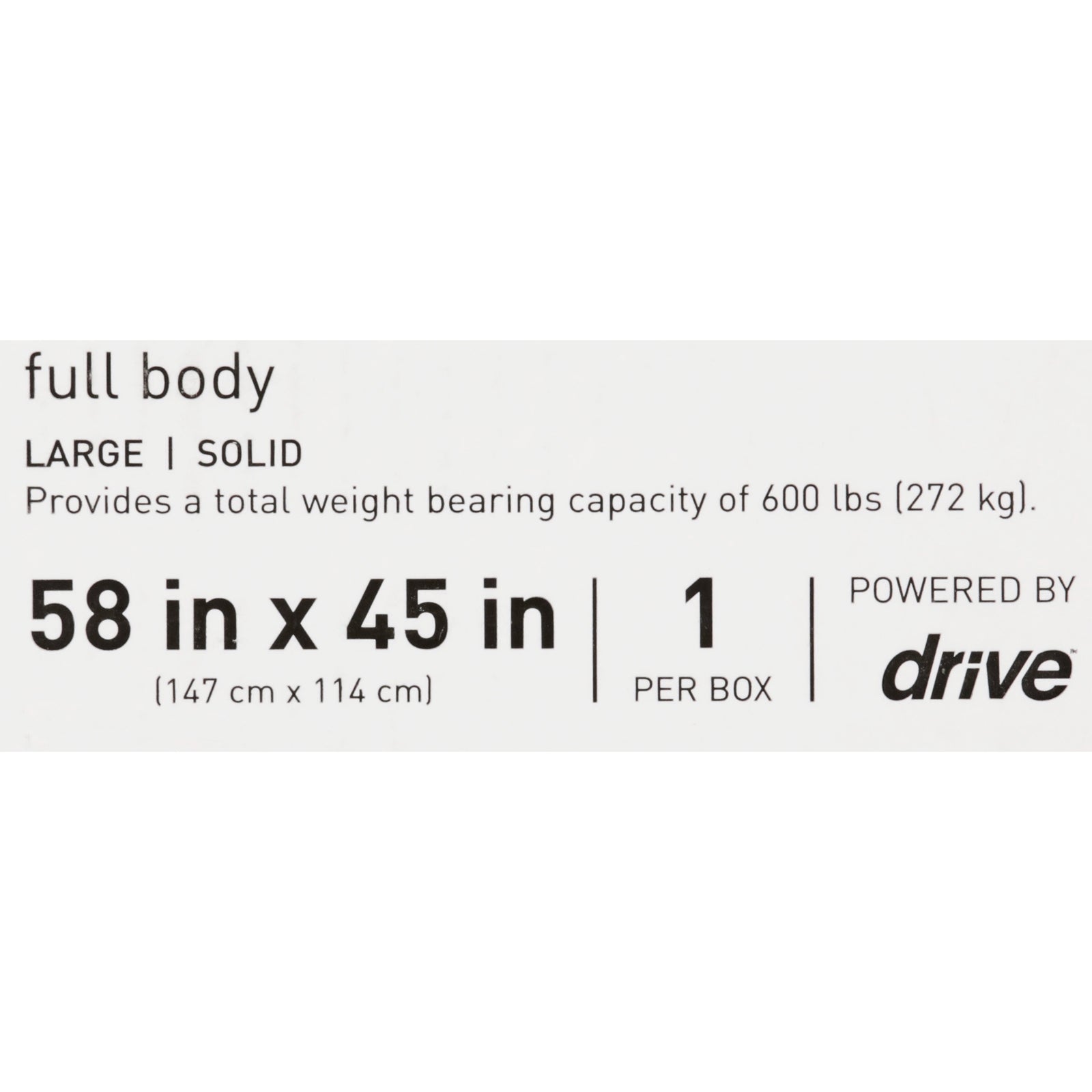 McKesson MedSurg Sling, Pt Lift Full Body Solid