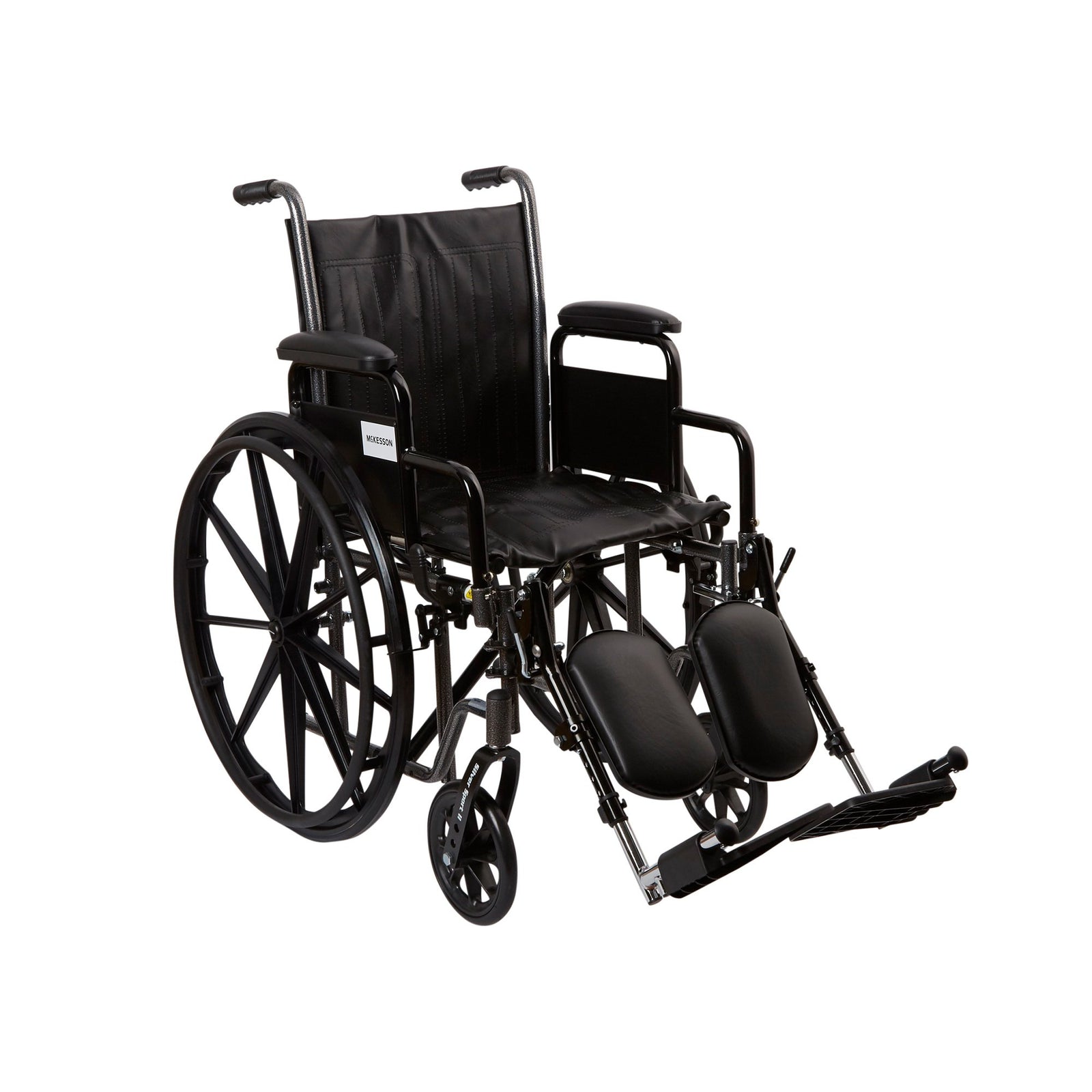 McKesson MedSurg Standard Wheelchair with Swing-Away Elevating Legrests