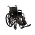 McKesson MedSurg Standard Wheelchair with Swing-Away Elevating Legrests