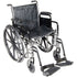 McKesson MedSurg Standard Wheelchair with Swing-Away Footrests