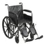 McKesson MedSurg Standard Wheelchair with Swing-Away Elevating Legrests