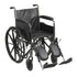 McKesson MedSurg Standard Wheelchair with Swing-Away Elevating Legrests