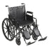 McKesson MedSurg Standard Wheelchair with Swing-Away Elevating Legrests
