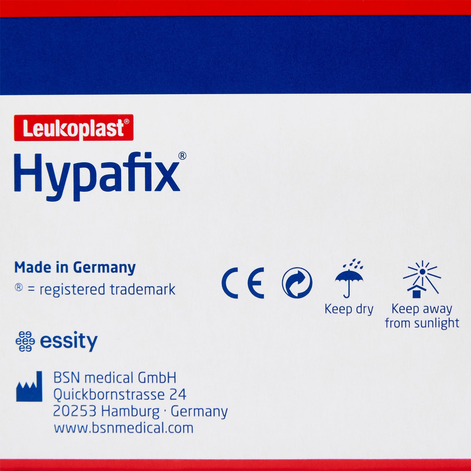 BSN MEDICAL INC Hypafix Dressing Retention Tape