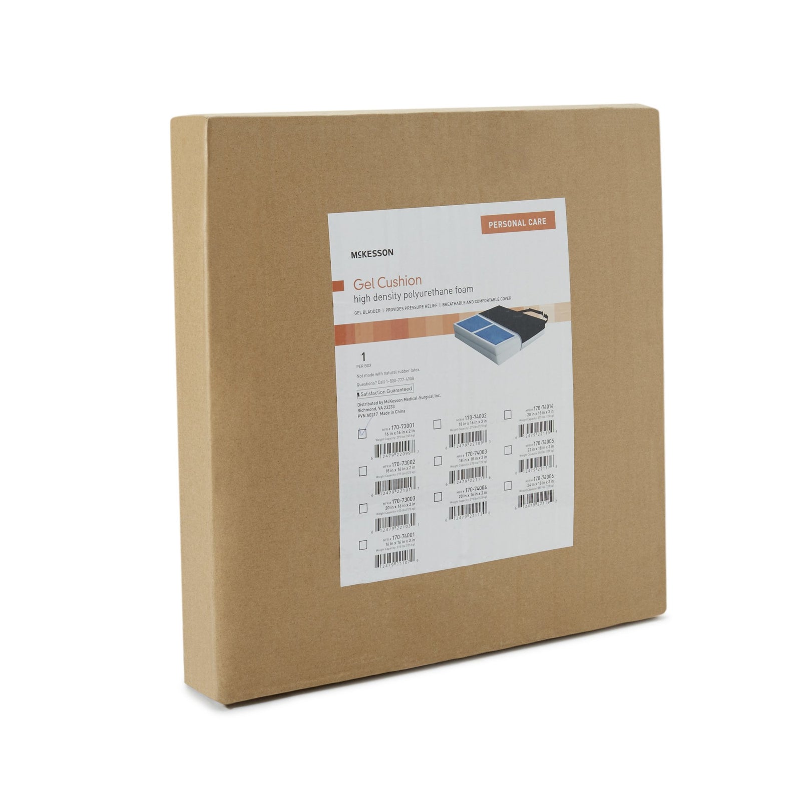 McKesson MedSurg Cushion, Seat Protekt Gel