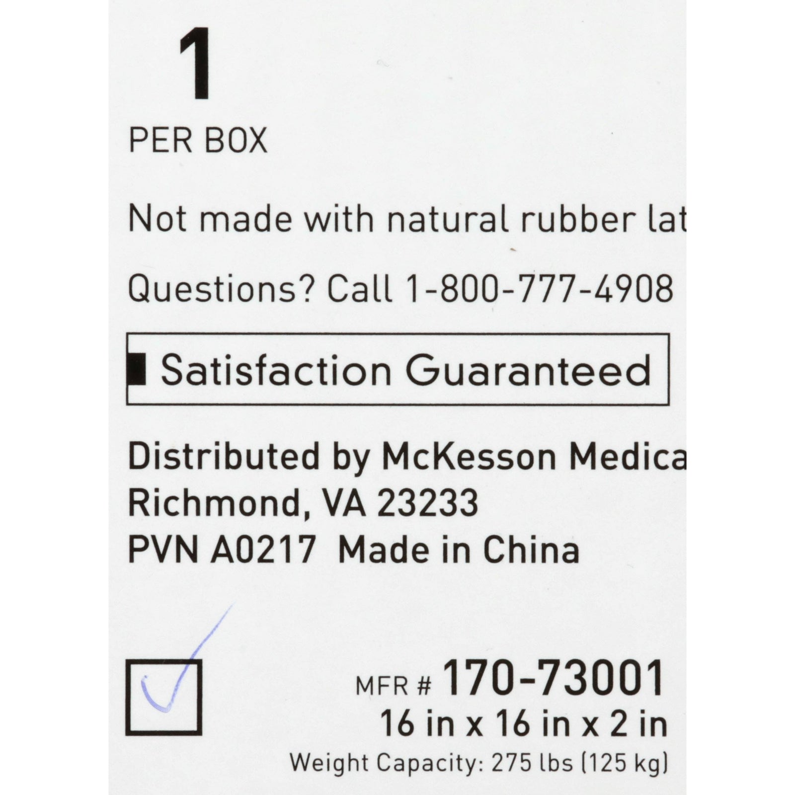 McKesson MedSurg Cushion, Seat Protekt Gel