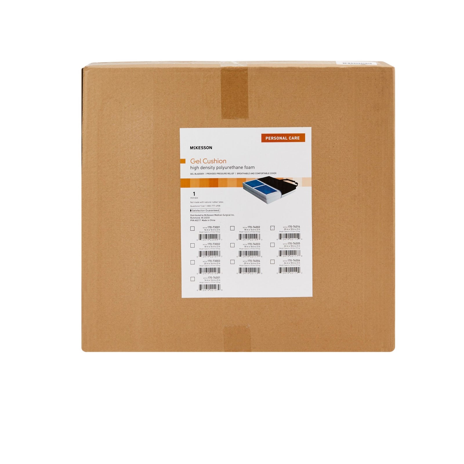 McKesson MedSurg Cushion, Seat Protekt Gel