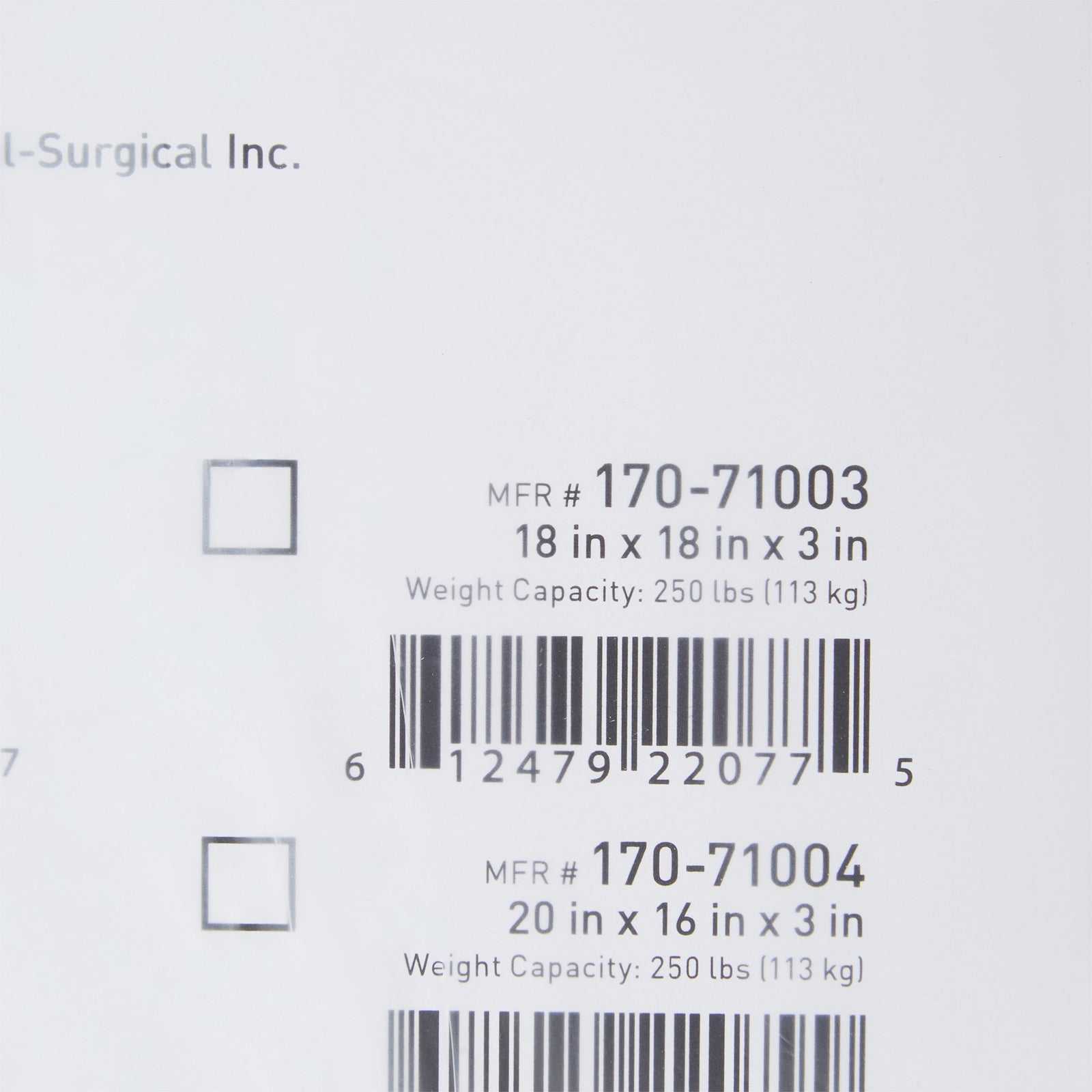 McKesson MedSurg Seat Cushion