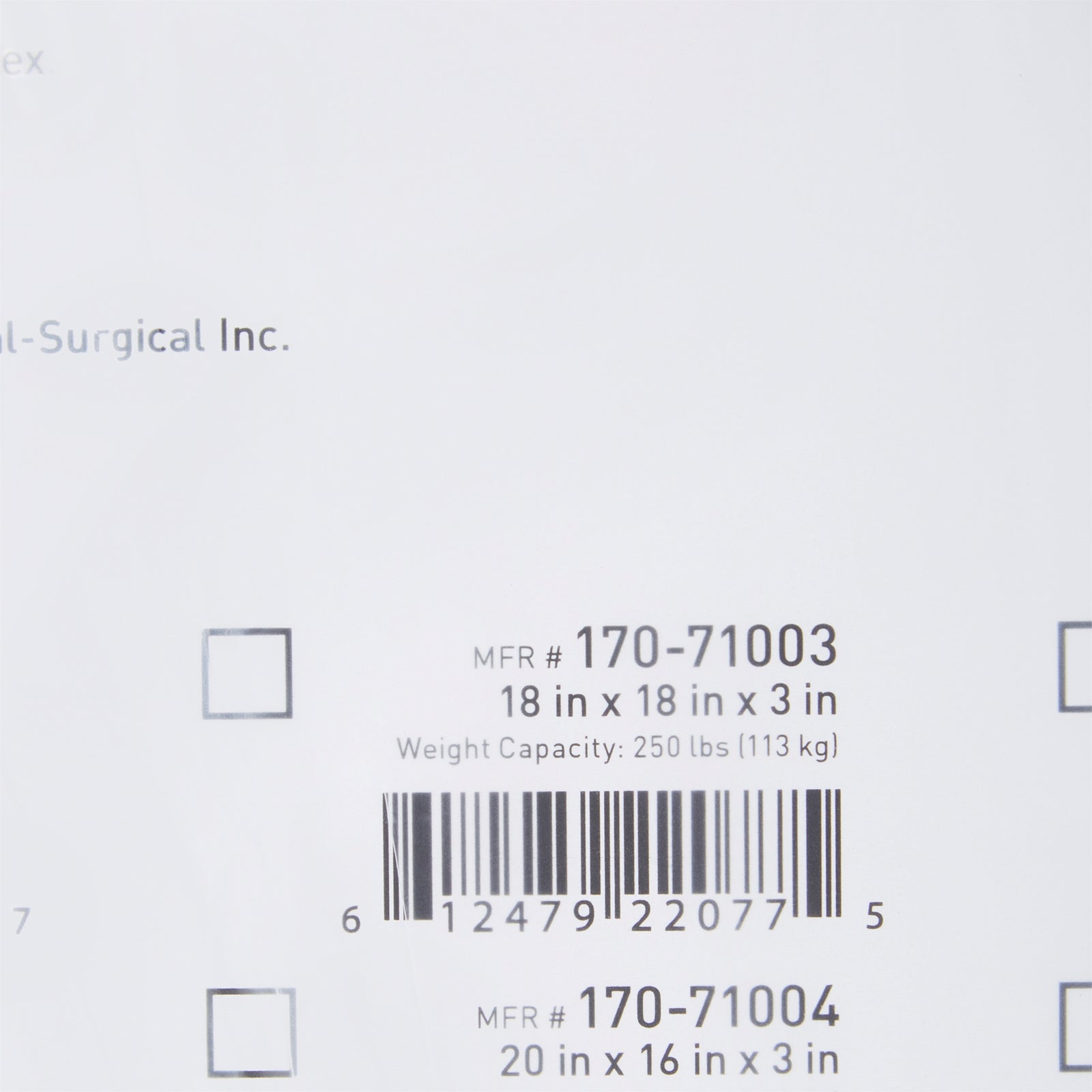McKesson MedSurg Seat Cushion
