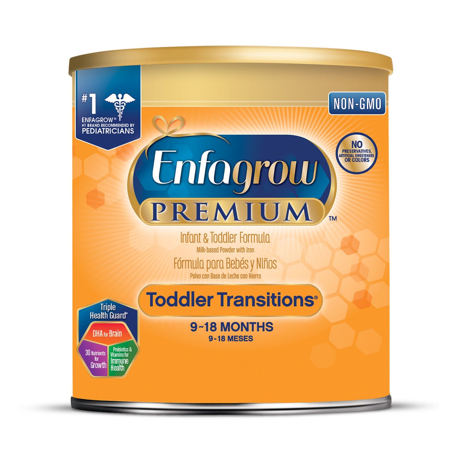 Enfagrow Premium Toddler Transitions Non-GMO Formula, 20 oz