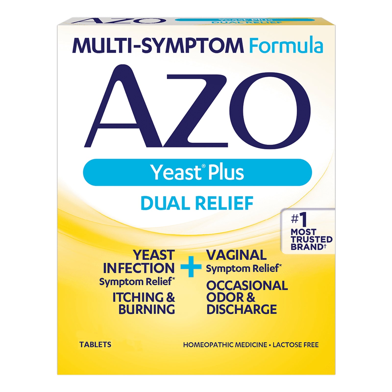 Azo Yeast Plus Vaginal Antifungal Tablets