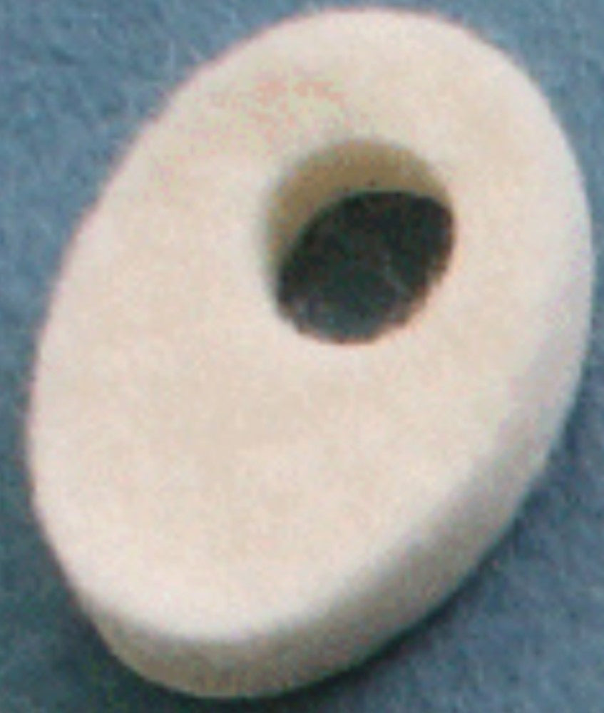 McKesson MedSurg Pedi-Pad Protective Pad, Adhesive Felt, White