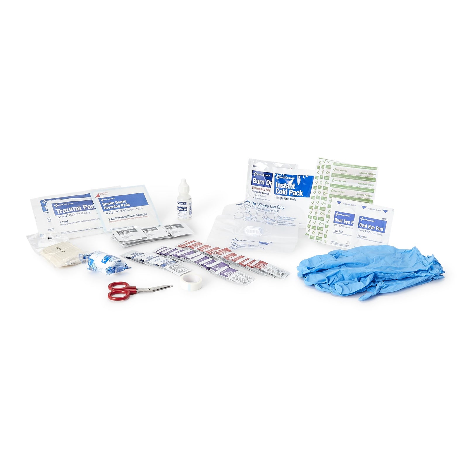 McKesson First Aid Kit 10 Person Plastic Case