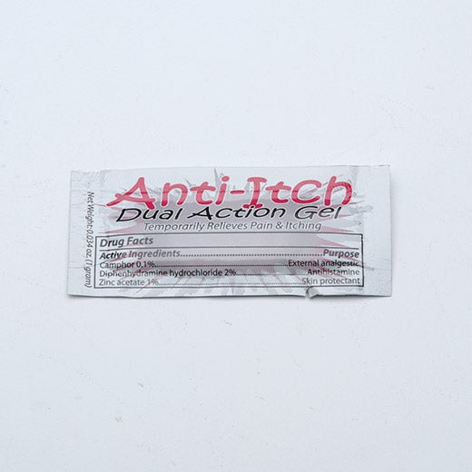 Anti-Itch 2% - 0.1% Strength Gel 6 oz. Individual Packet