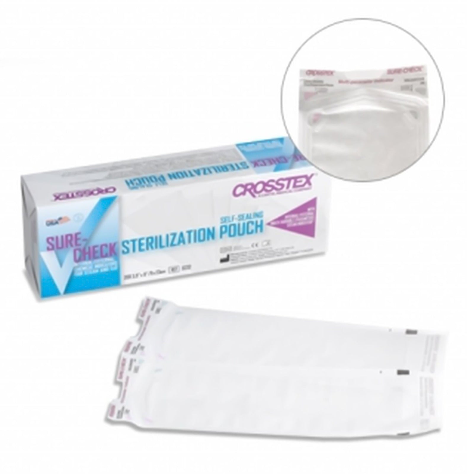 McKesson Sterilization Pouch, 3.5 x 9 Inch