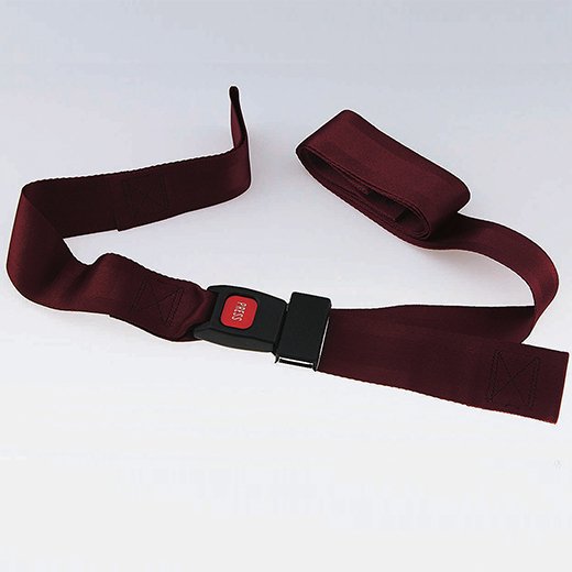 McKesson Restraint Strap, 2-Piece, 7 Foot, Burgundy
