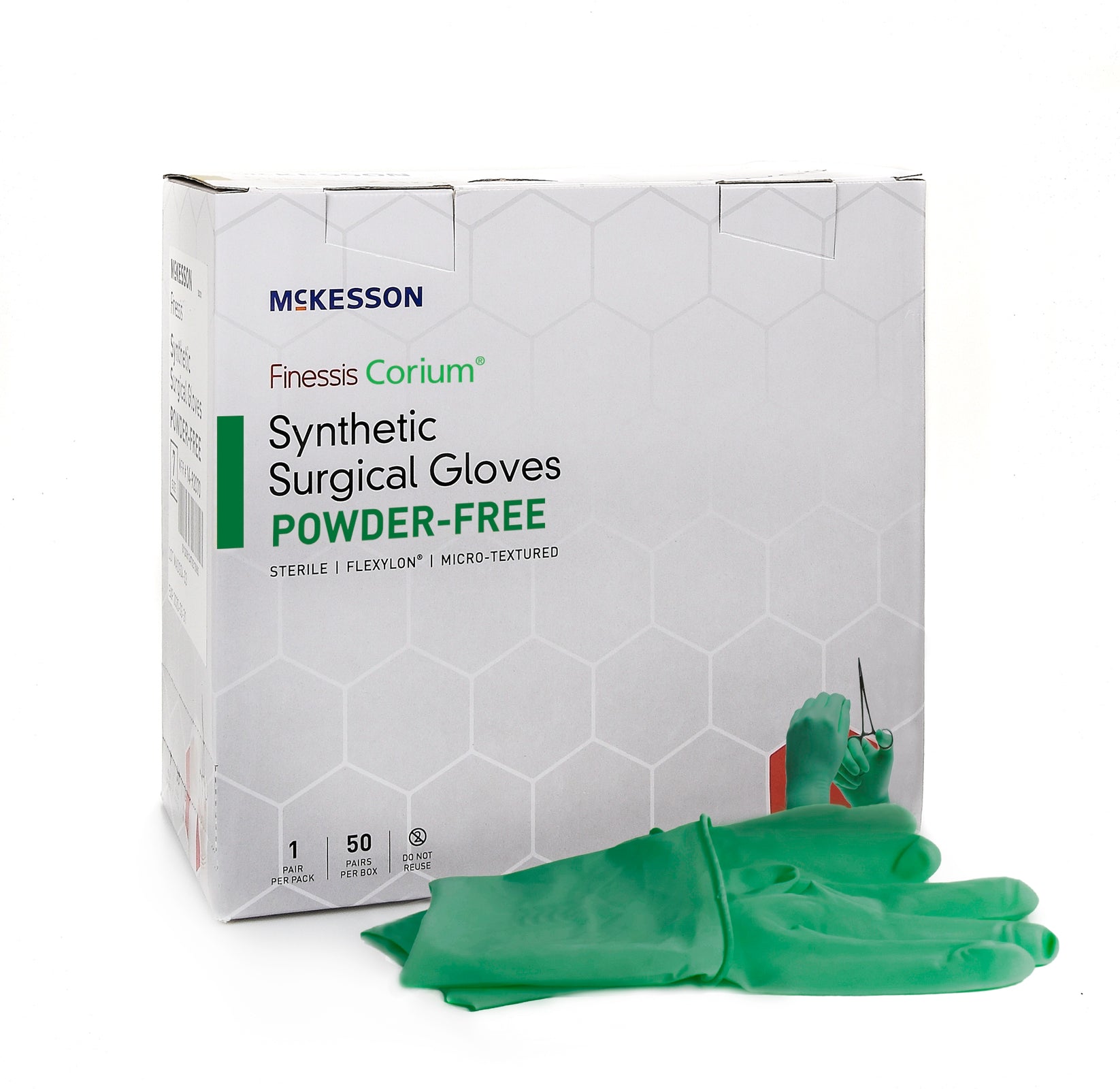 McKesson MedSurg Corium Surgical Synthetic Glove, Size 9.0, Textured