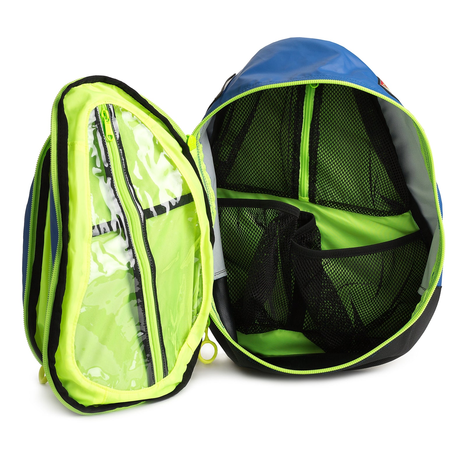 EMS Backpack G3 Medslinger Blue Urethane-Coated Tarpaulin 18-1/2 x 13 x 3 Inch