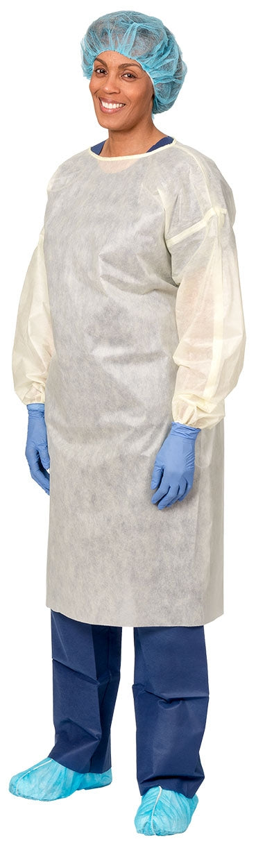 Precept® X-Large Yellow Protective Procedure Gown - AAMI Level 2