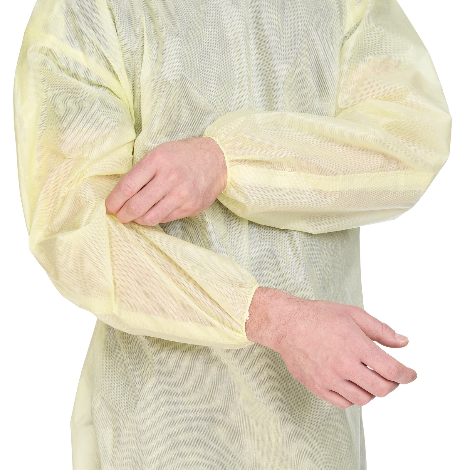 Precept® X-Large Yellow Protective Procedure Gown - AAMI Level 2