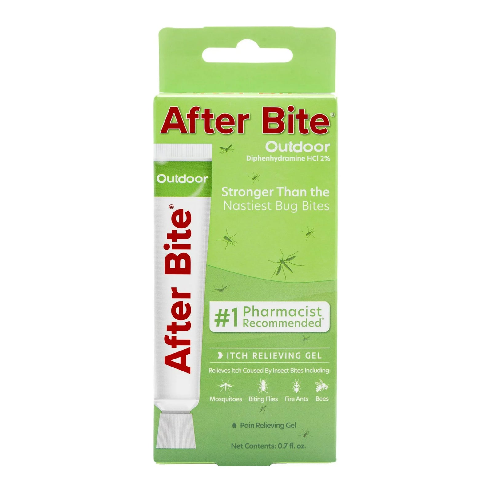 AfterBite® Outdoor Sting and Bite Relief Gel 7 oz Tube - Case of 12