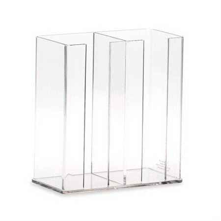 Clear Acrylic Media Plate Holder Rack 4 x 8 x 9 Inch