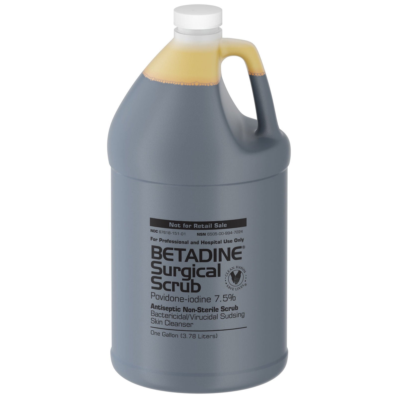 Betadine Surgical Scrub 7.5%, 1 Gallon