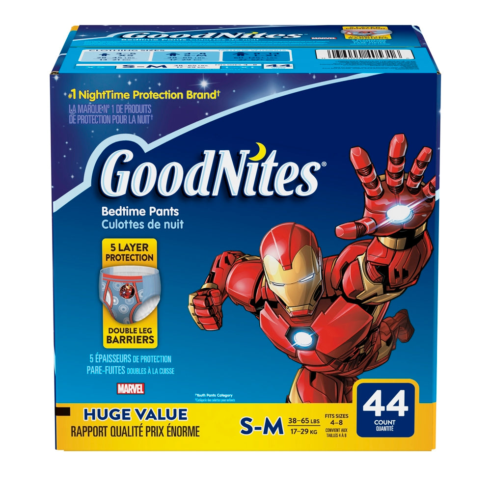 GoodNites® Youth Absorbent Underwear for Boys - Small/Medium