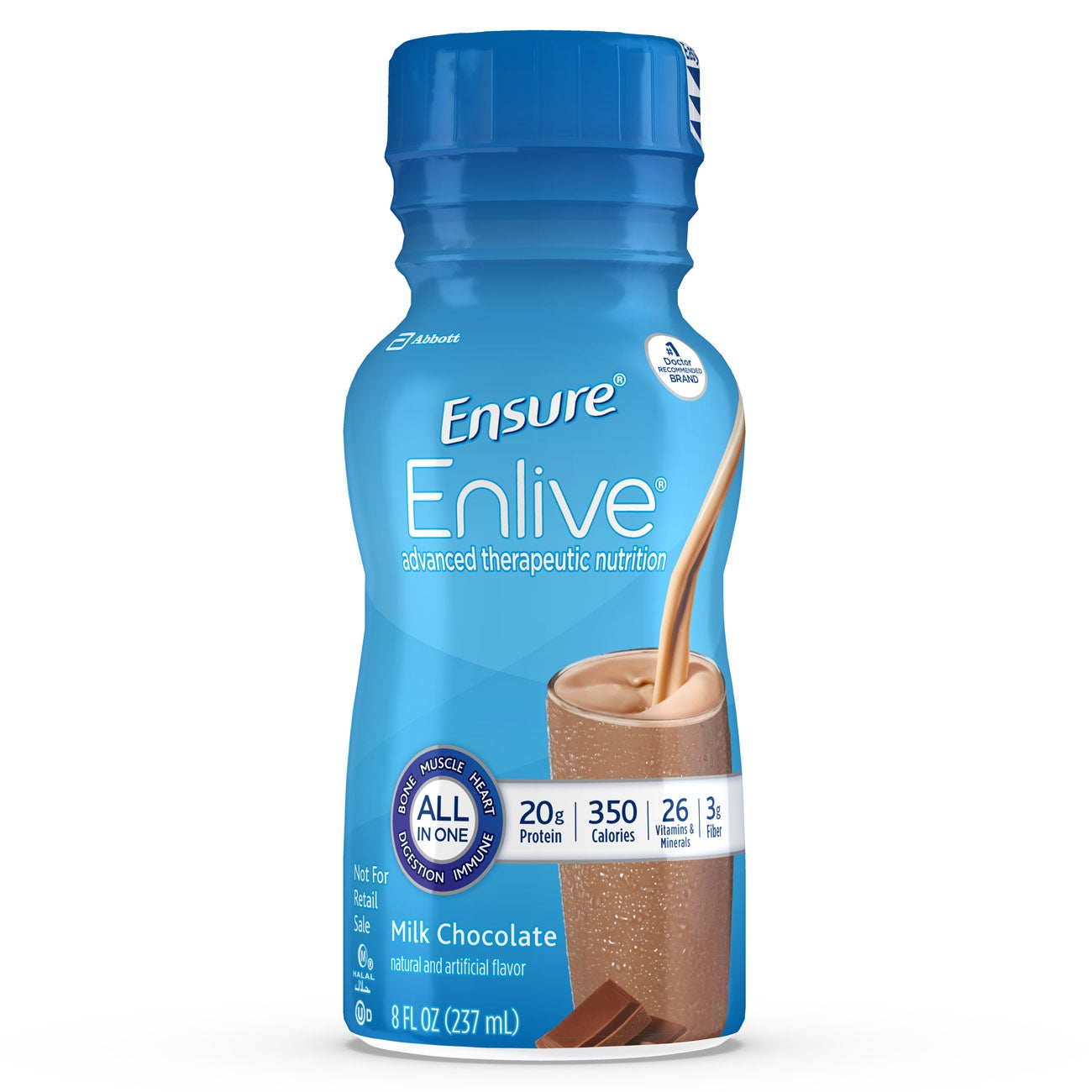 Ensure Enlive Advanced Therapeutic Nutrition Shake Chocolate 8 oz