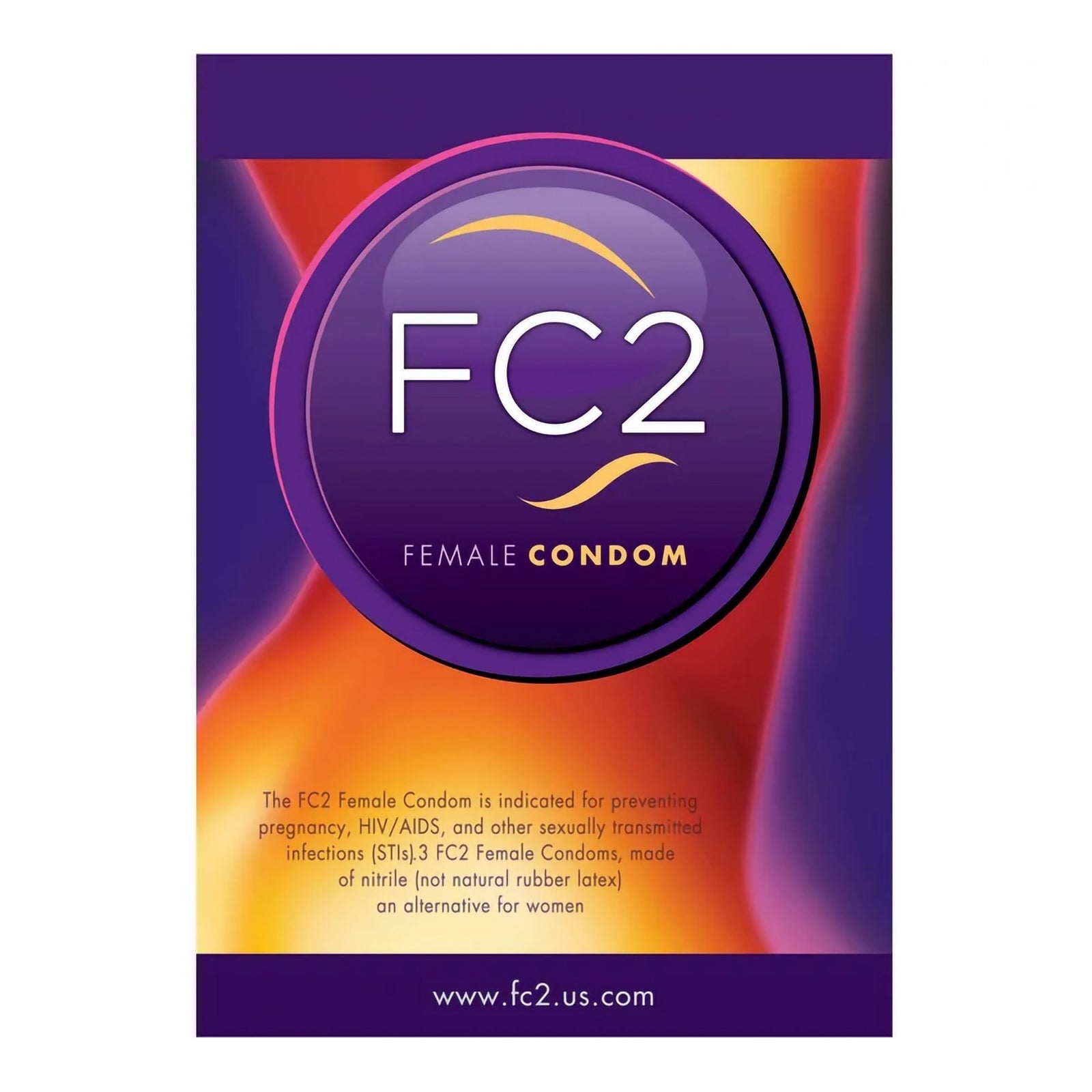 FC2 Female Condom® Lubricated 12 per Box