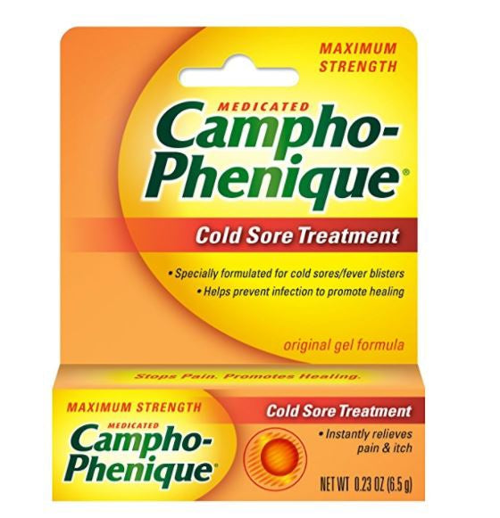 Campho-Phenique Cold Sore Pain Relief Gel 0.23 oz