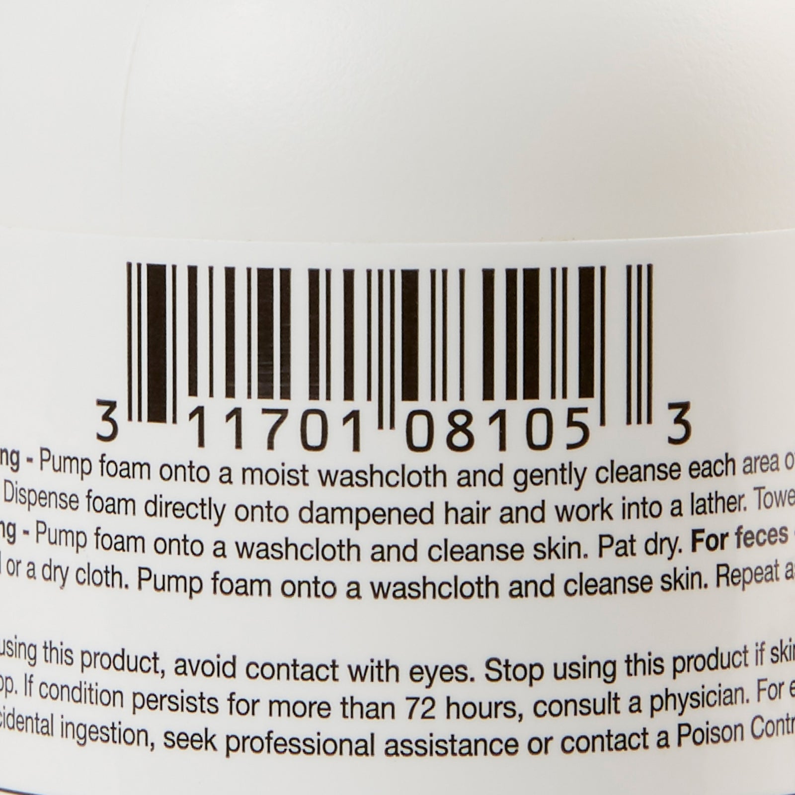 Medline Bedside-Care Rinse-Free Shampoo and Body Wash