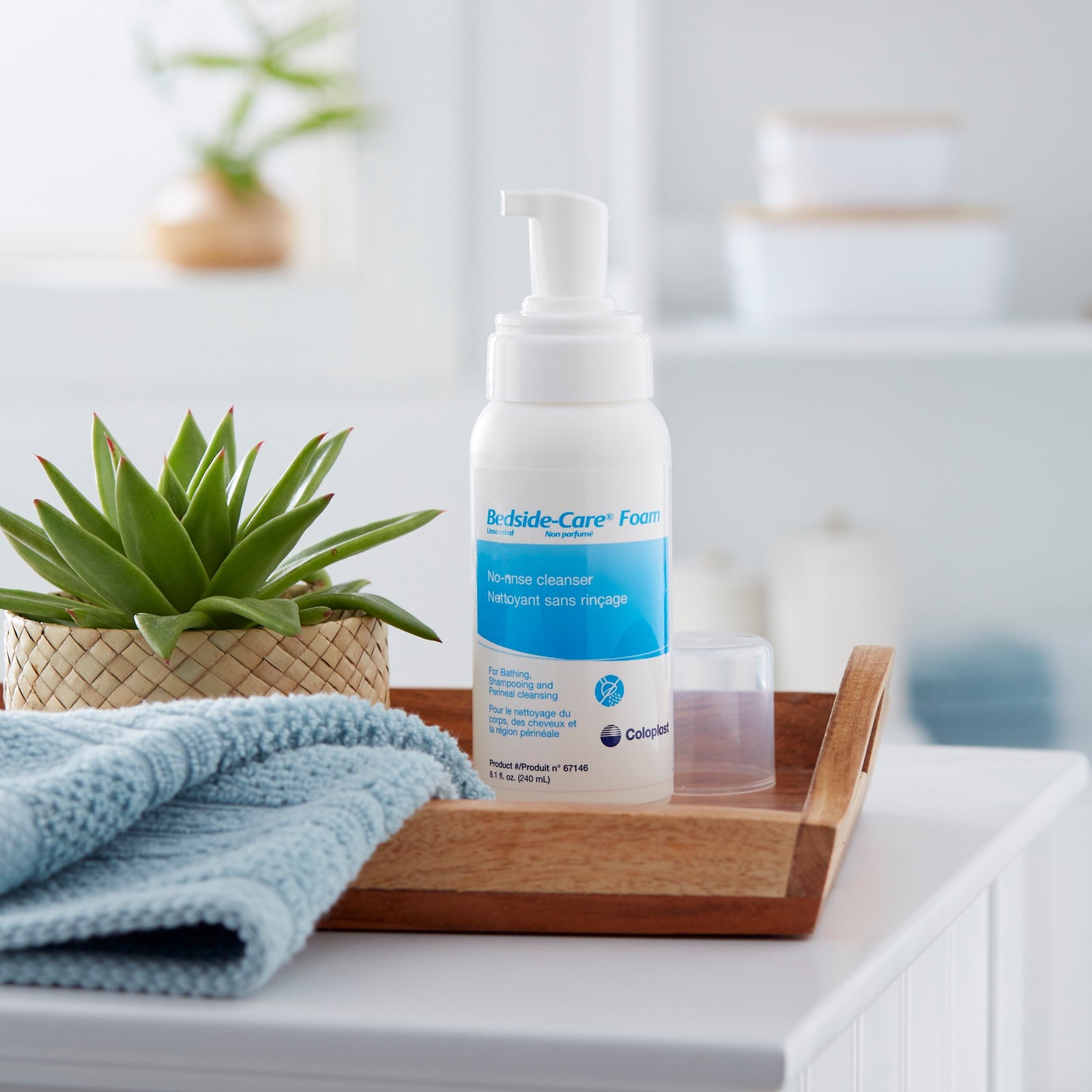 Medline Bedside-Care Rinse-Free Shampoo and Body Wash
