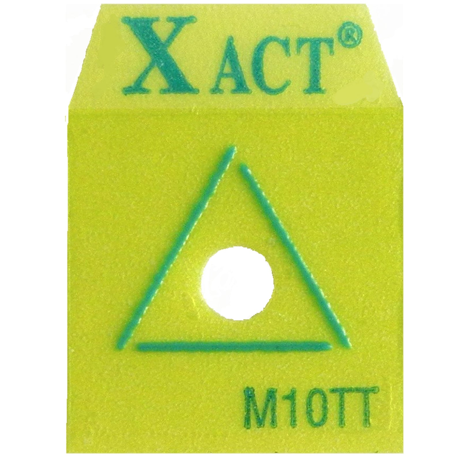 Xact Triangle Lesion Skin Marker - Green, 10mm