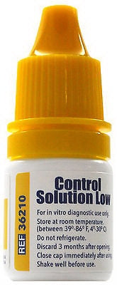 Unistrip™ Blood Glucose Control Solution Low Level 4 mL