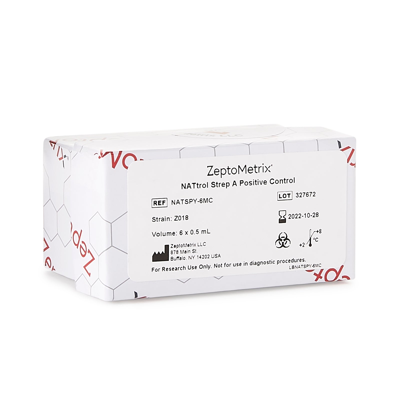 NATtrol™ Strep A Positive Control, 6 x 0.5 mL
