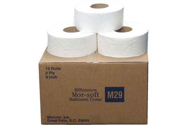 Millennium Mor-soft™ White 2-Ply Jumbo Toilet Tissue