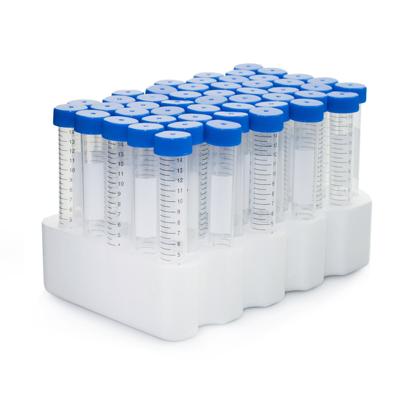 McKesson Centrifuge Tube Plain 15 mL Screw Cap Polypropylene Tube