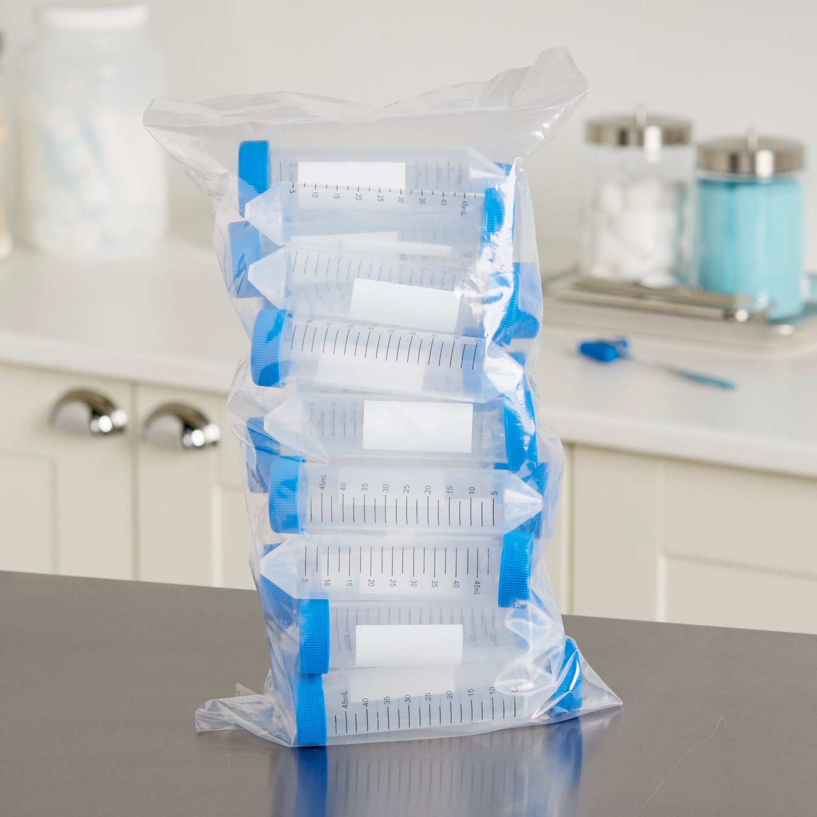 McKesson Centrifuge Tube Plain 50 mL Screw Cap Polypropylene Tube