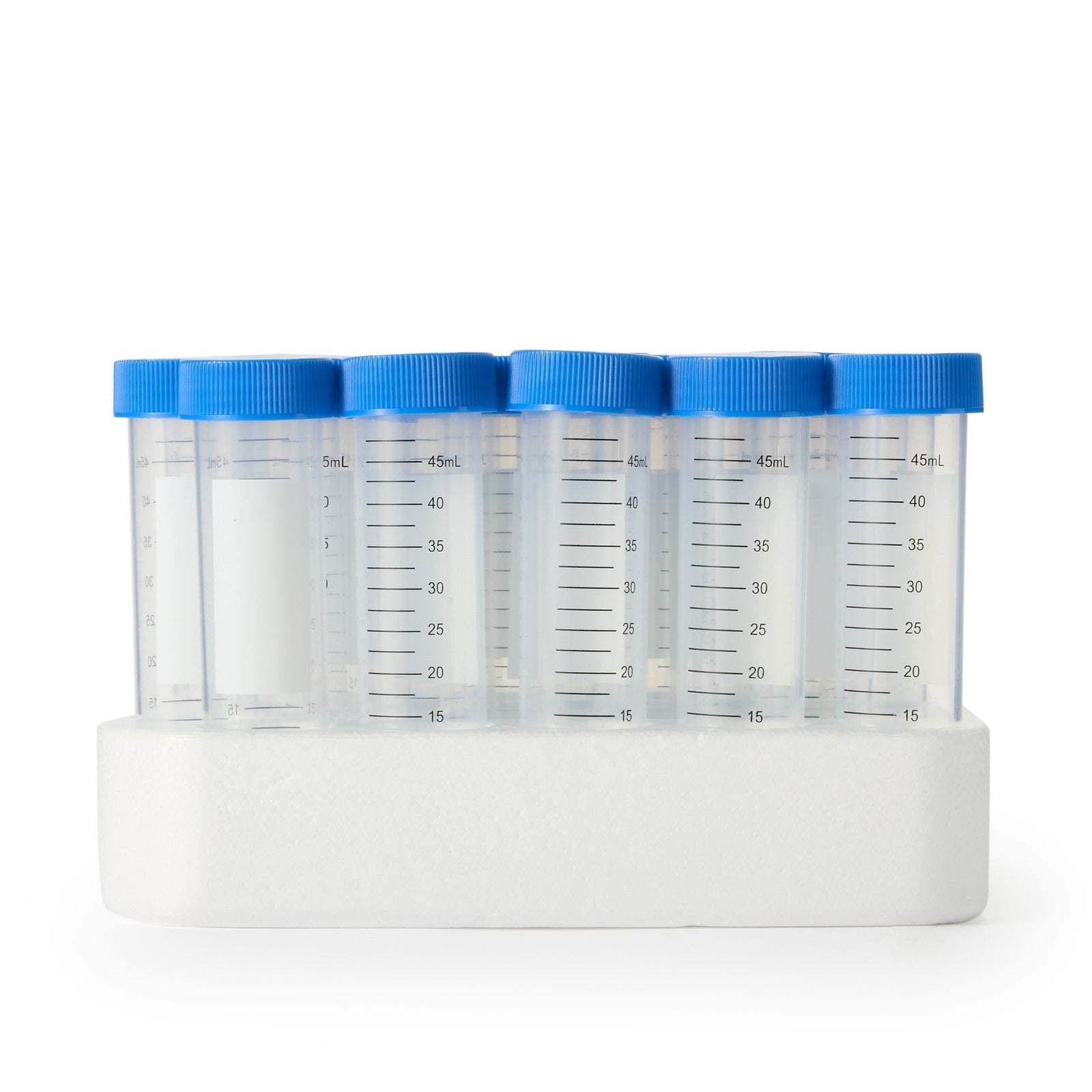 McKesson Centrifuge Tube Plain 50 mL Screw Cap Polypropylene