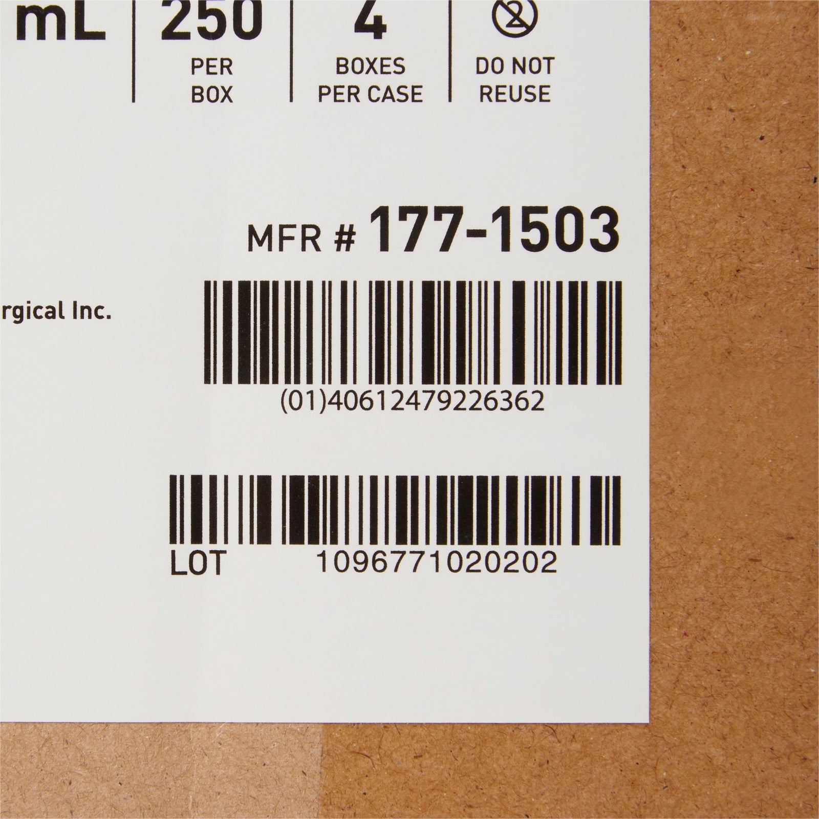 McKesson Premium Glass Culture Tubes