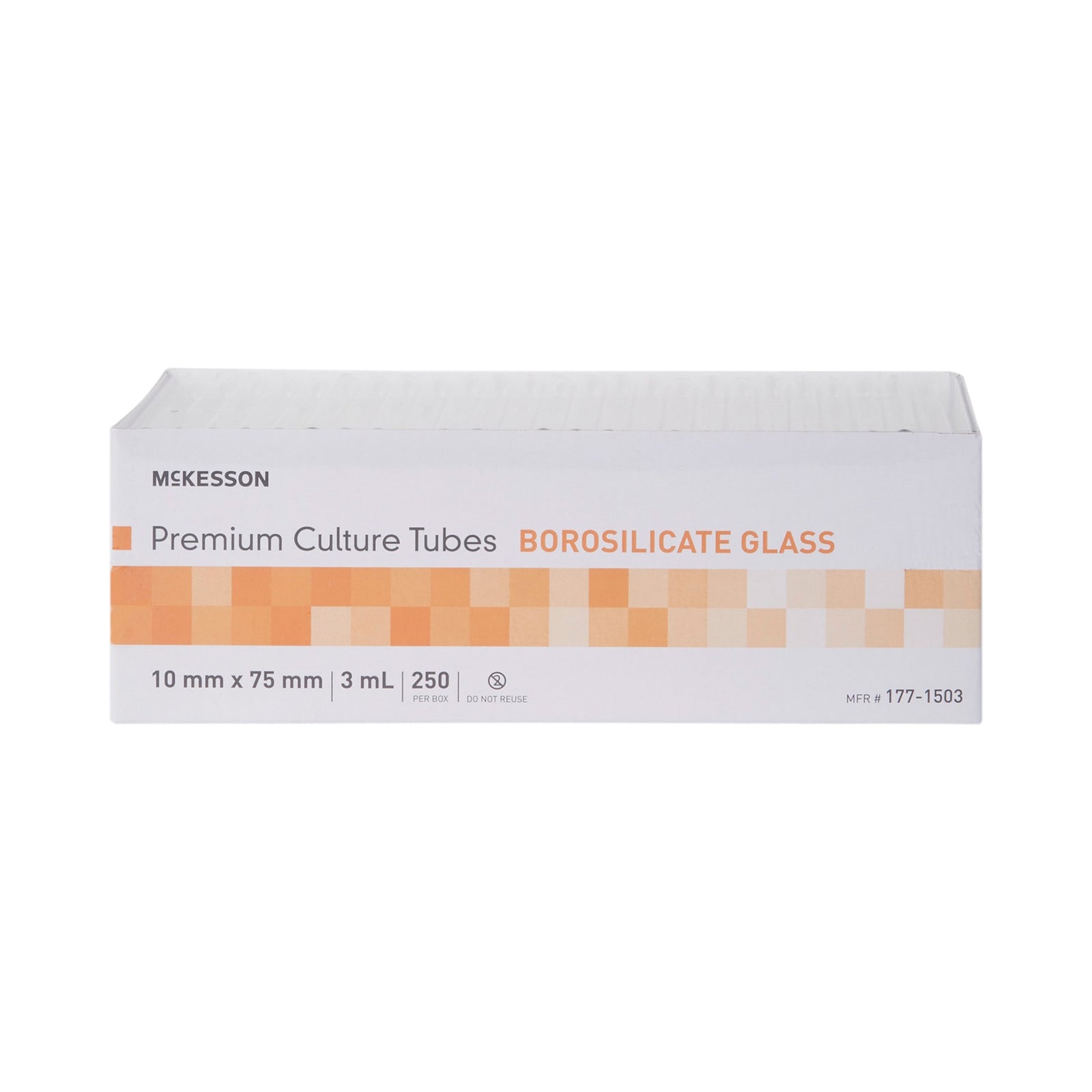 McKesson Premium Glass Culture Tubes