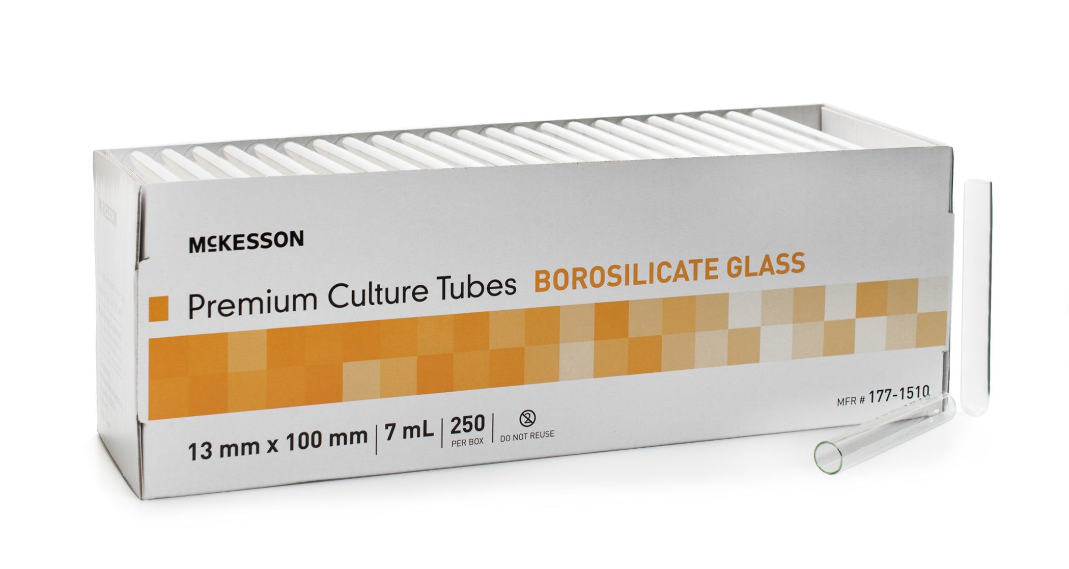 McKesson Premium Glass Culture Tubes