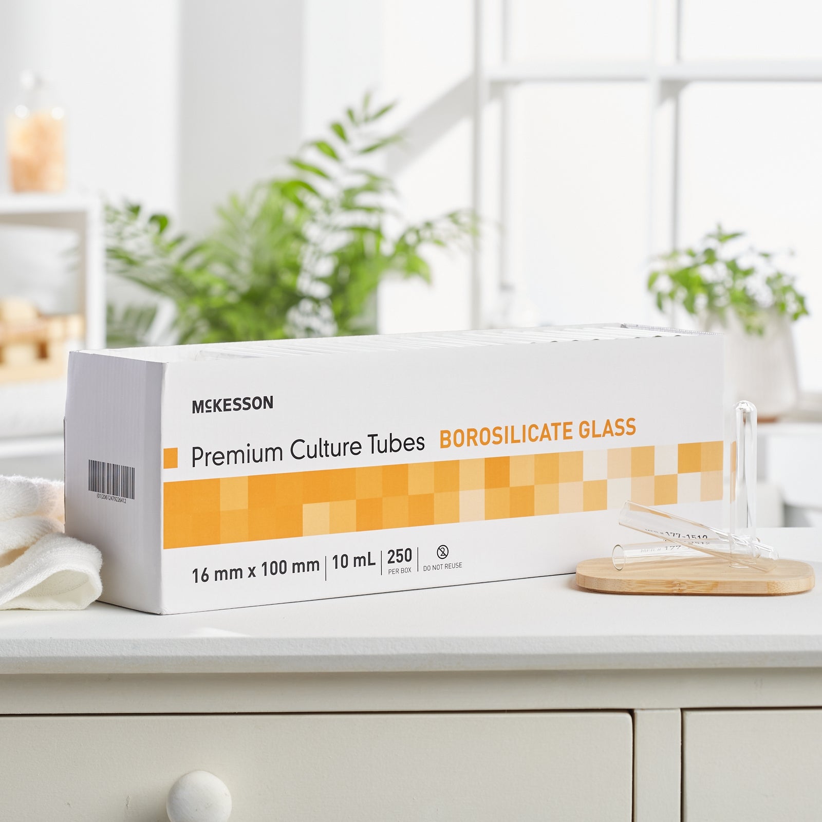 McKesson Premium Glass Culture Tubes
