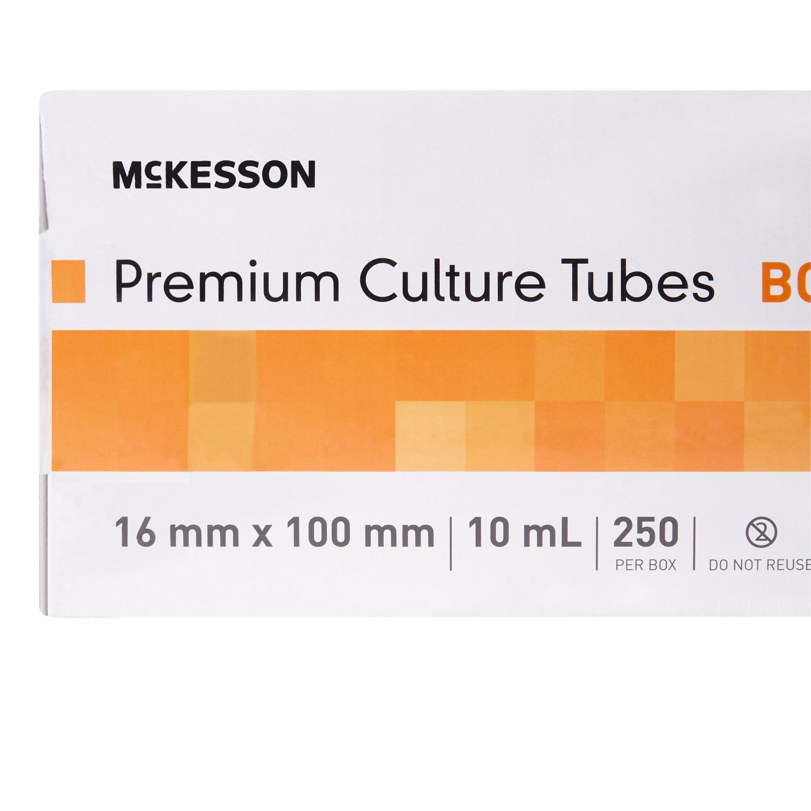 McKesson Premium Glass Culture Tubes