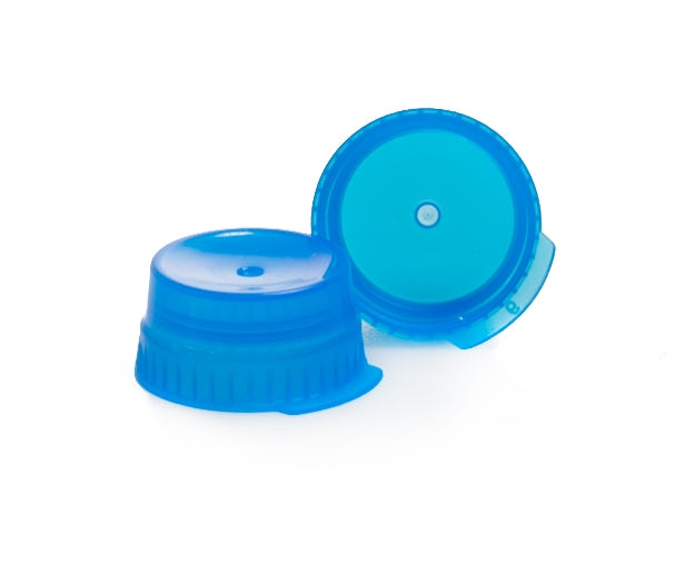 McKesson Polyethylene Tube Closure with Single Thumb Tab - 16 mm Diameter