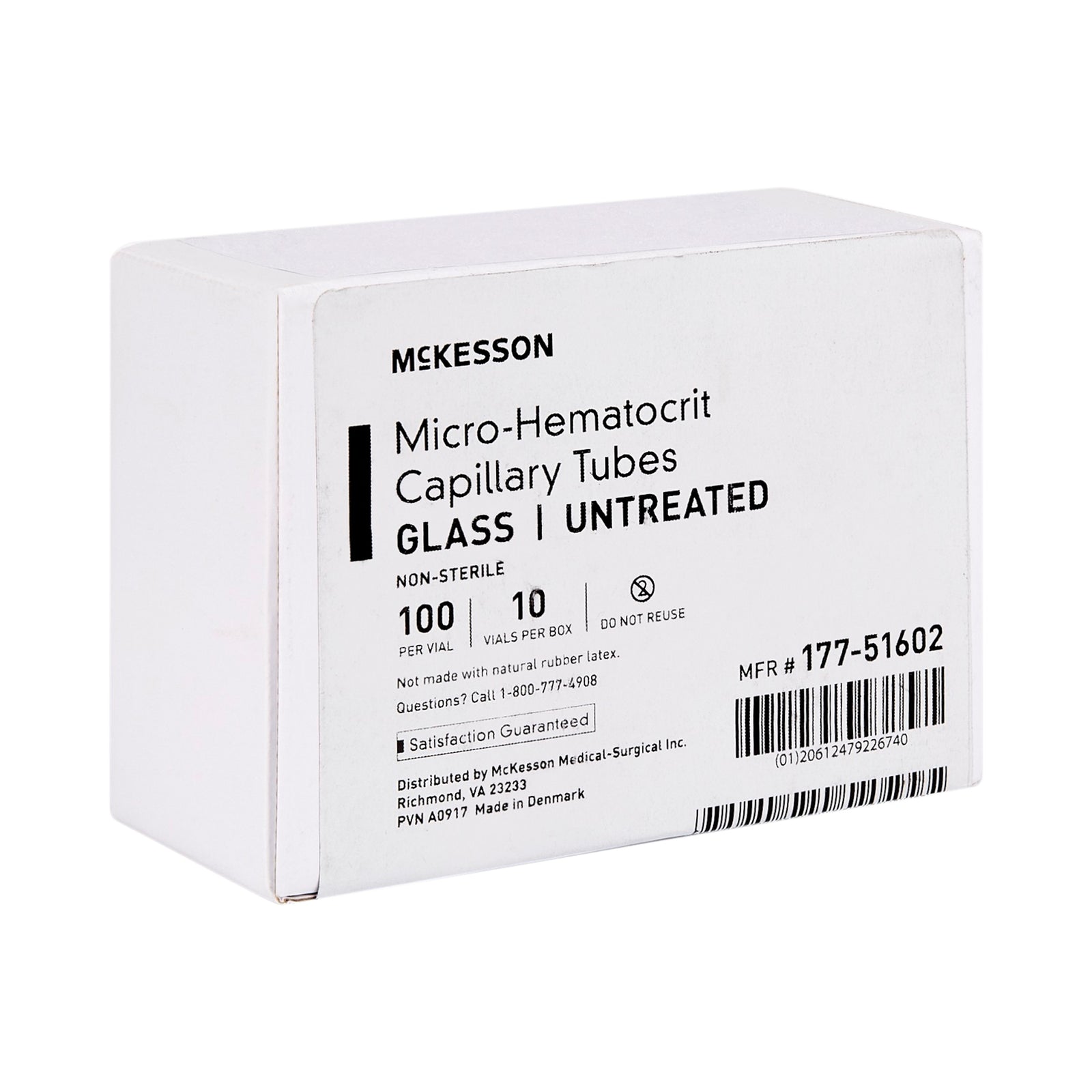 McKesson Plain Capillary Blood Collection Tube 75 µL