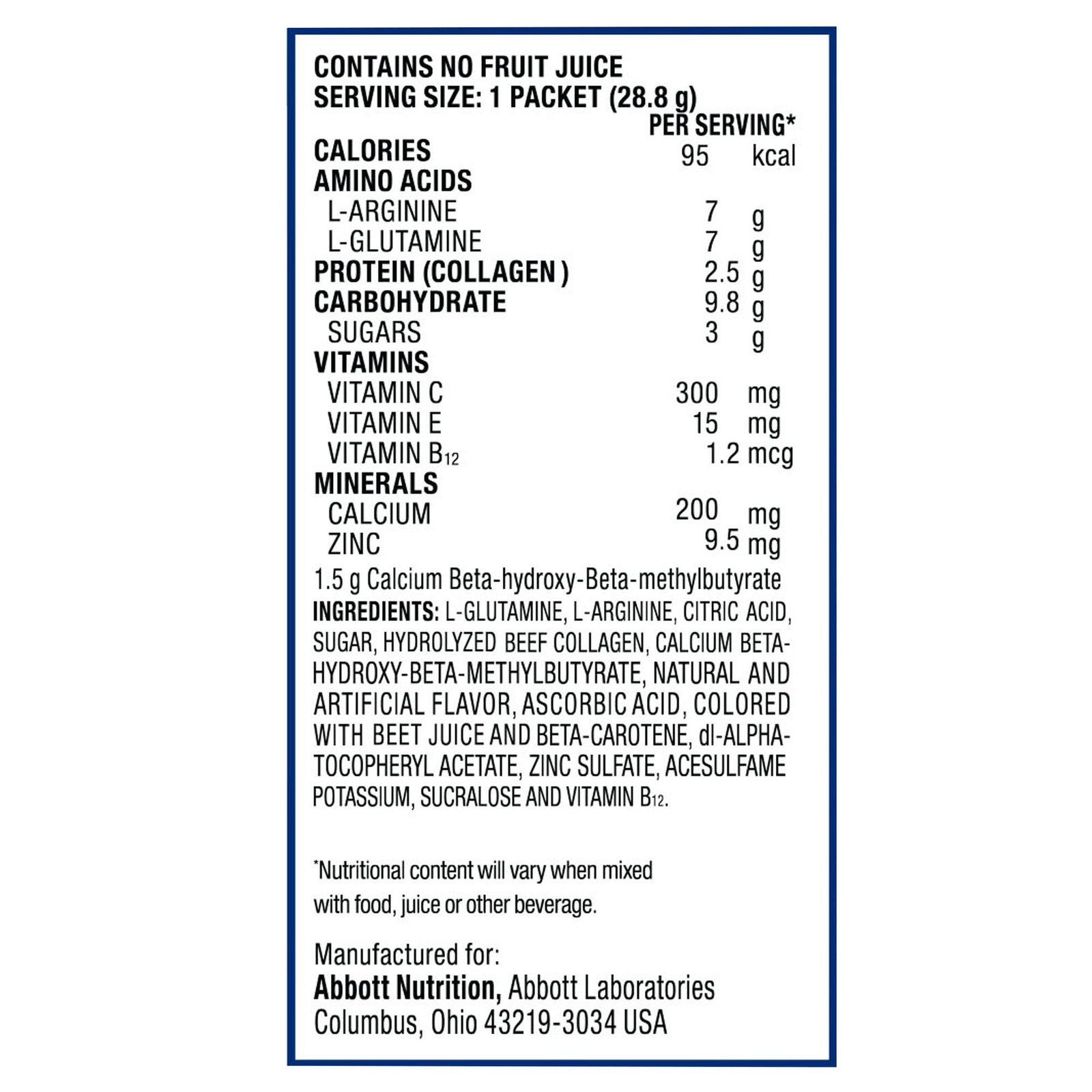 Abbott Nutrition Juven